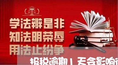 报税逾期1天会影响征信