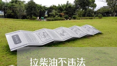 拉柴油不违法 拉柴油不违法