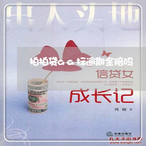 拍拍贷aa标逾期全陪吗 拍拍贷aa标逾期全陪吗