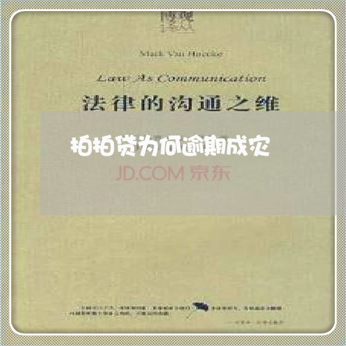 拍拍贷为何逾期成灾