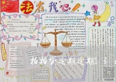 拍拍贷逾期逾期15天/2023022583765