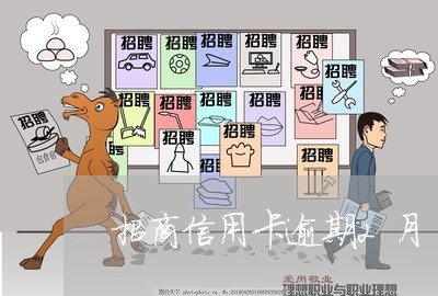 招商信用卡逾期2月 招商信用卡逾期2月