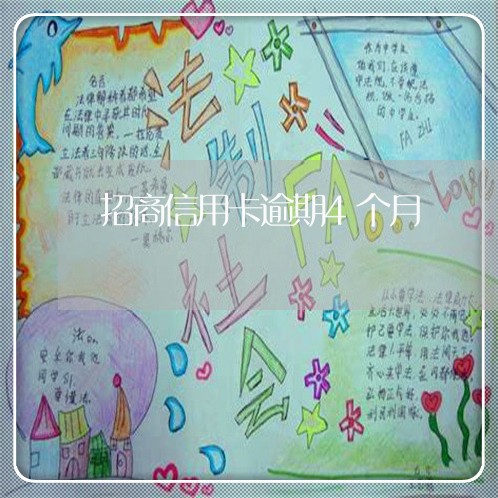 招商信用卡逾期4个月/2023061768461