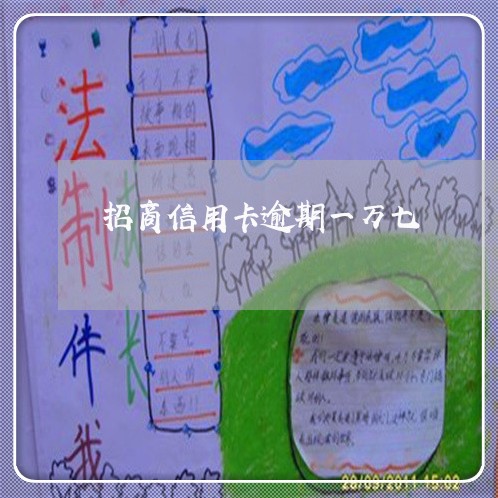 招商信用卡逾期一万七 招商信用卡逾期一万七