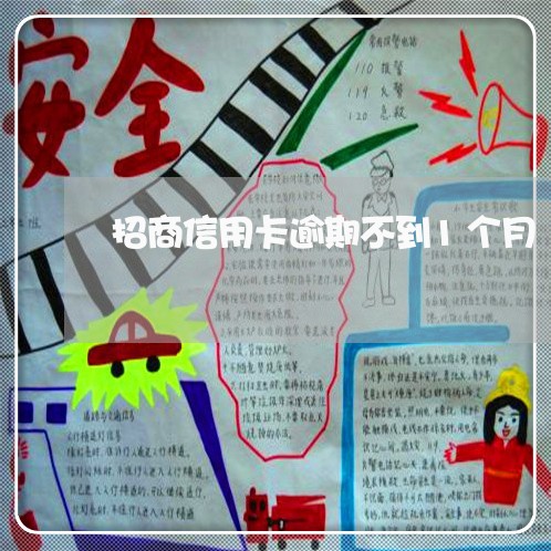 招商信用卡逾期不到1个月 招商信用卡逾期不到1个月