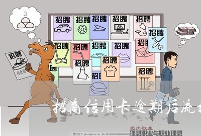 招商信用卡逾期后流程/2023061736140