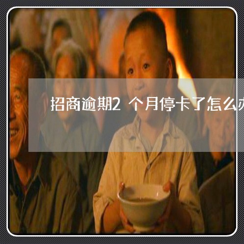 招商逾期2个月停卡了怎么办理/2023060884157
