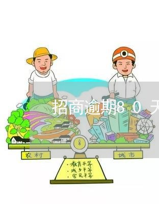 招商逾期80天进了黑名单/2023062746150