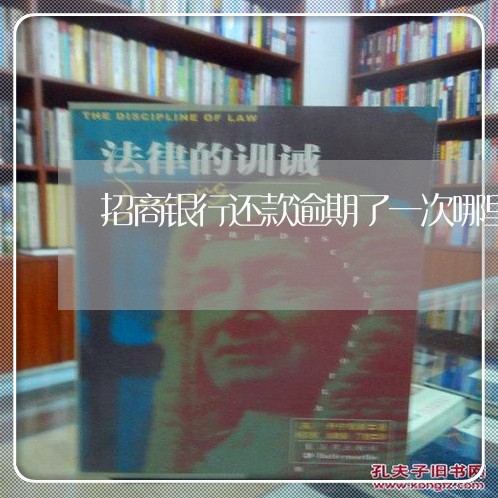招商银行还款逾期了一次哪里查