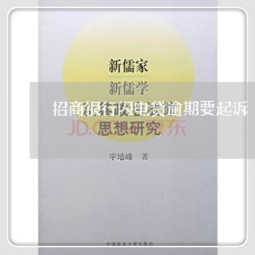 招商银行闪电贷逾期要起诉 招商银行闪电贷逾期要起诉