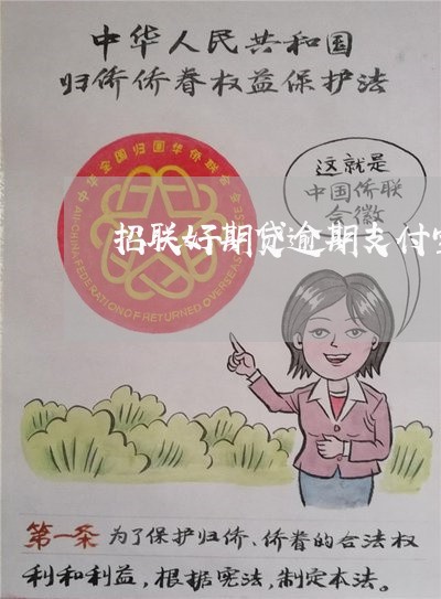 招联好期贷逾期支付宝 招联好期贷逾期支付宝