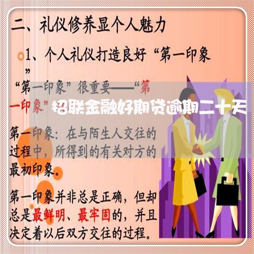 招联金融好期贷逾期二十天 招联金融好期贷逾期二十天