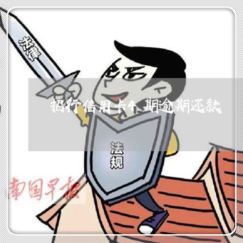 招行信用卡4期逾期还款/2023042497139 招行信用卡4期逾期还款/2023042497139