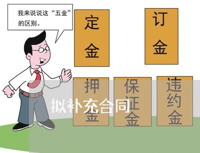 拟补充合同 拟补充合同