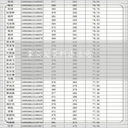 拿公司资料违法吗