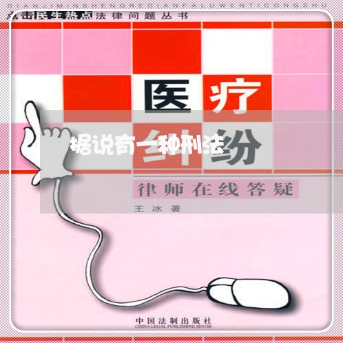 据说有一种刑法
