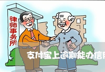 支付宝上逾期能办信用卡 支付宝上逾期能办信用卡