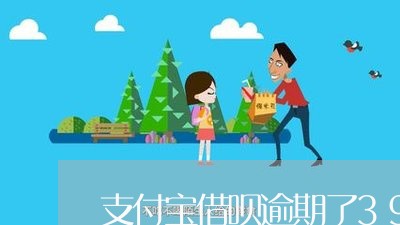 支付宝借呗逾期了39天/2023061892939