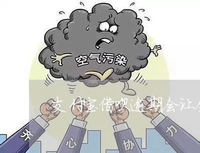 支付宝借呗逾期会让全部还/2023061037169
