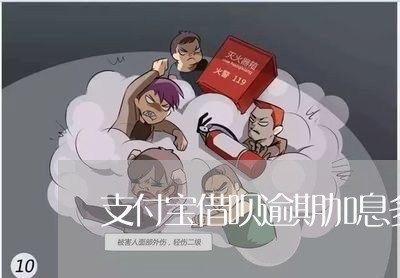 支付宝借呗逾期加息多少/2023020907969