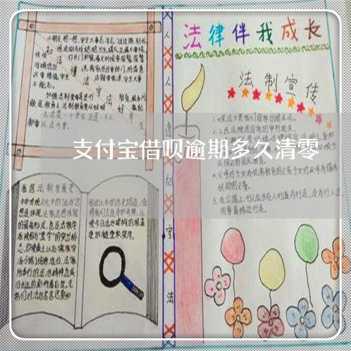支付宝借呗逾期多久清零/2023022712837 支付宝借呗逾期多久清零/2023022712837