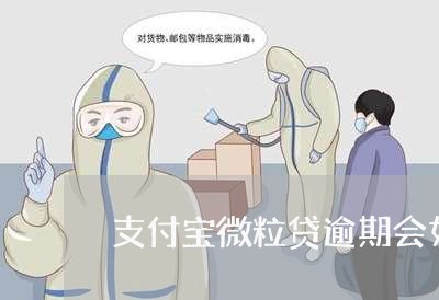 支付宝微粒贷逾期会如何 支付宝微粒贷逾期会如何