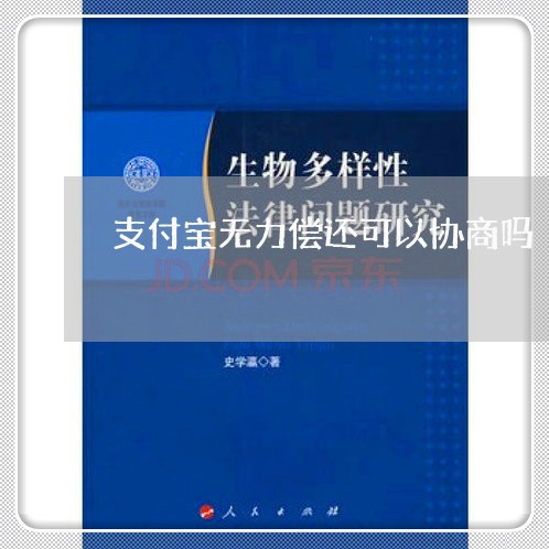 支付宝无力偿还可以协商吗/2023012780796