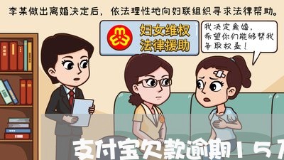 支付宝欠款逾期15万 支付宝欠款逾期15万