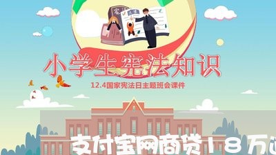 支付宝网商贷18万逾期/2023012896290