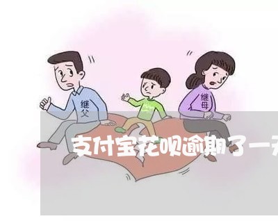 支付宝花呗逾期了一天可以消除吗