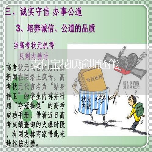 支付宝花呗逾期还能/2023030161614 支付宝花呗逾期还能/2023030161614