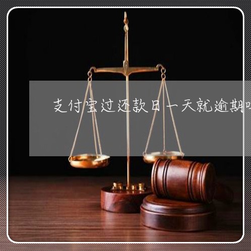 支付宝过还款日一天就逾期吗 支付宝过还款日一天就逾期吗