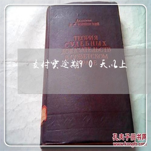 支付宝逾期90天以上/2023030280724