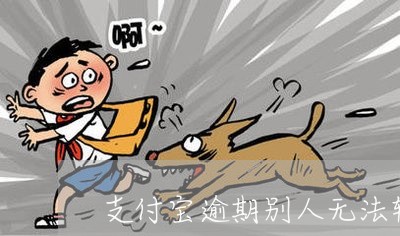 支付宝逾期别人无法转账/2023120918273