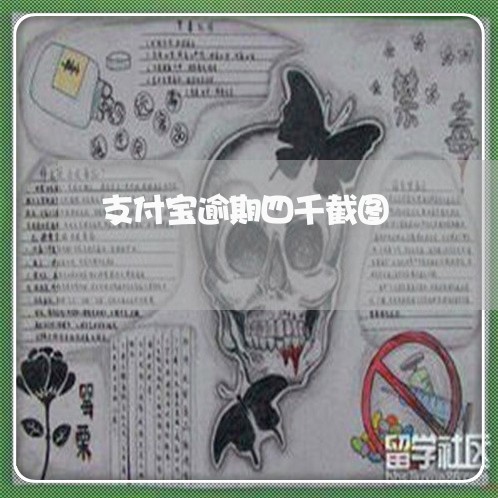 支付宝逾期四千截图 支付宝逾期四千截图