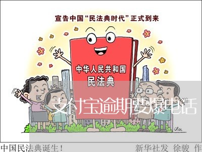支付宝逾期要爆电话 支付宝逾期要爆电话