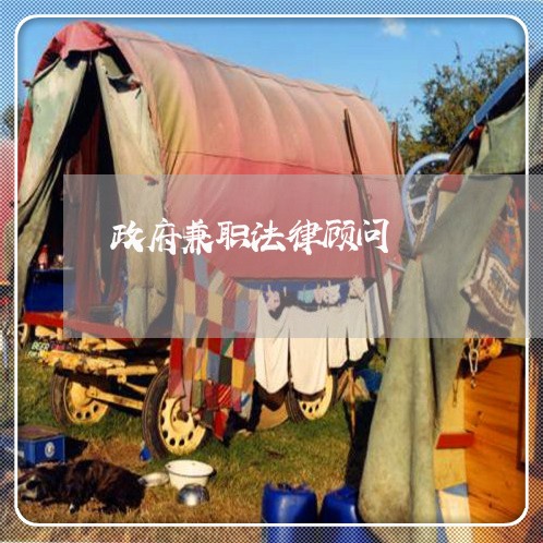 政府兼职法律顾问 政府兼职法律顾问