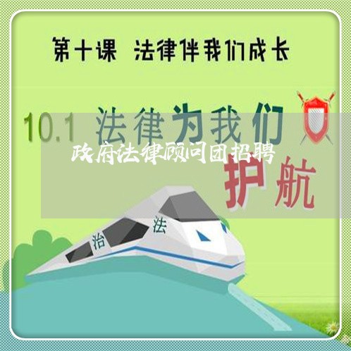 政府法律顾问团招聘/2023061859794