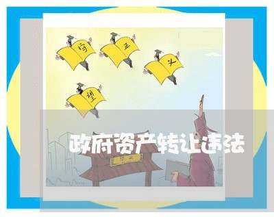 政府资产转让违法 政府资产转让违法