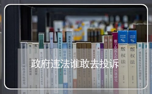 政府违法谁敢去投诉