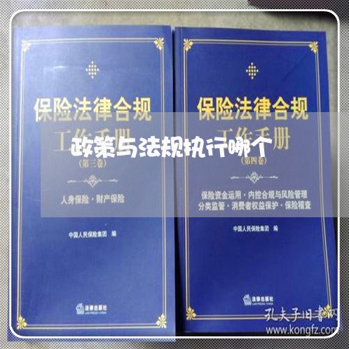 政策与法规执行哪个