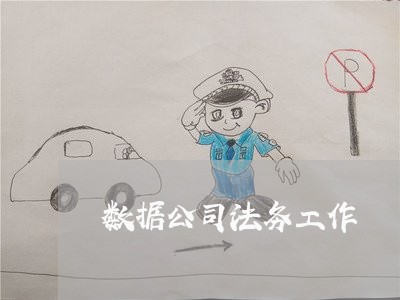 数据公司法务工作 数据公司法务工作