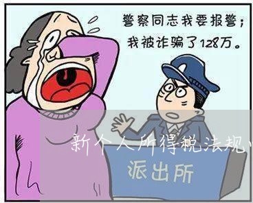 新个人所得税法规心得