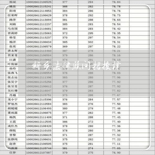 新乡法律顾问招投标/2023061750582