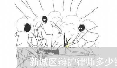 新城区辩护律师多少钱一个