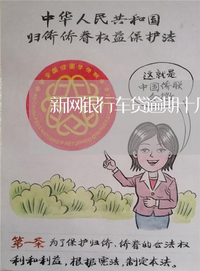 新网银行车贷逾期十几天