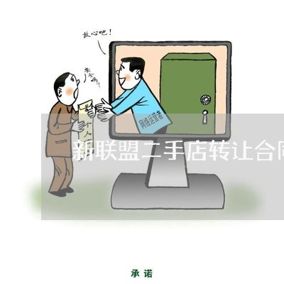 新联盟二手店转让合同怎么写/2023061885138