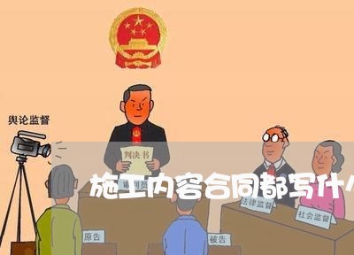 施工内容合同都写什么软件/2023040271704
