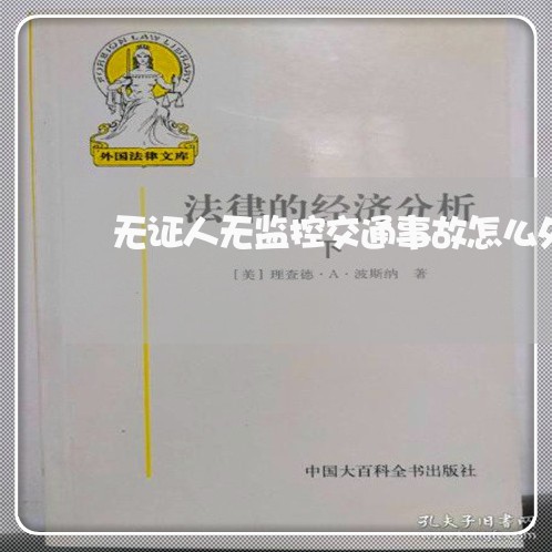 无证人无监控交通事故怎么处理/2023061247279