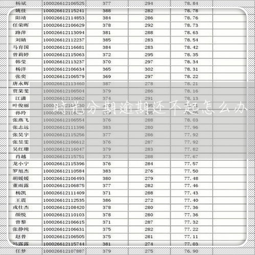 时光分期逾期还不起怎么办 时光分期逾期还不起怎么办